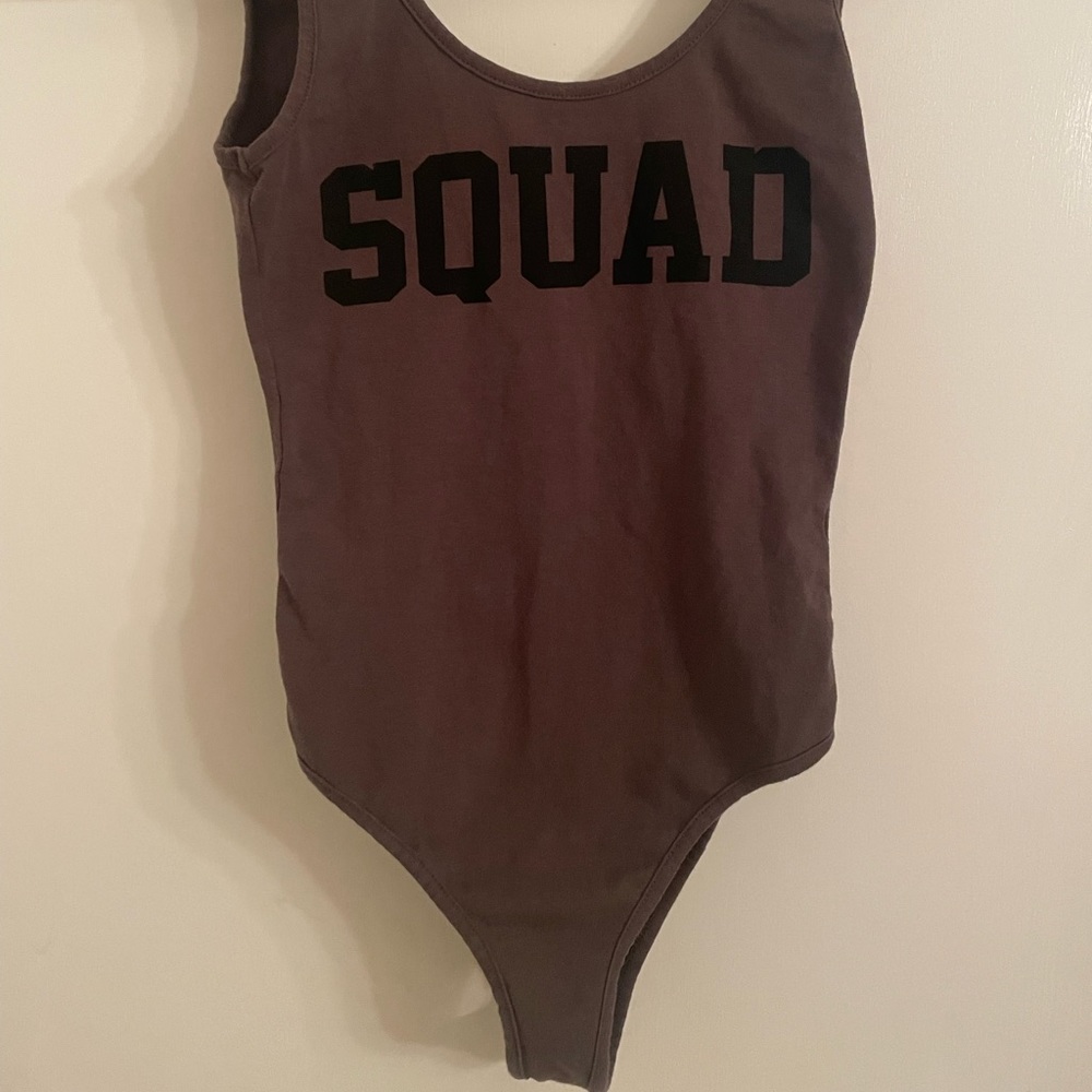 Dark Green body suit